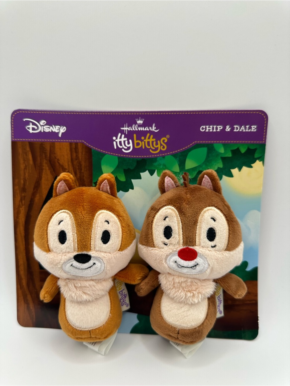 NWT Hallmark Itty Bitty Chip & Dale Plush